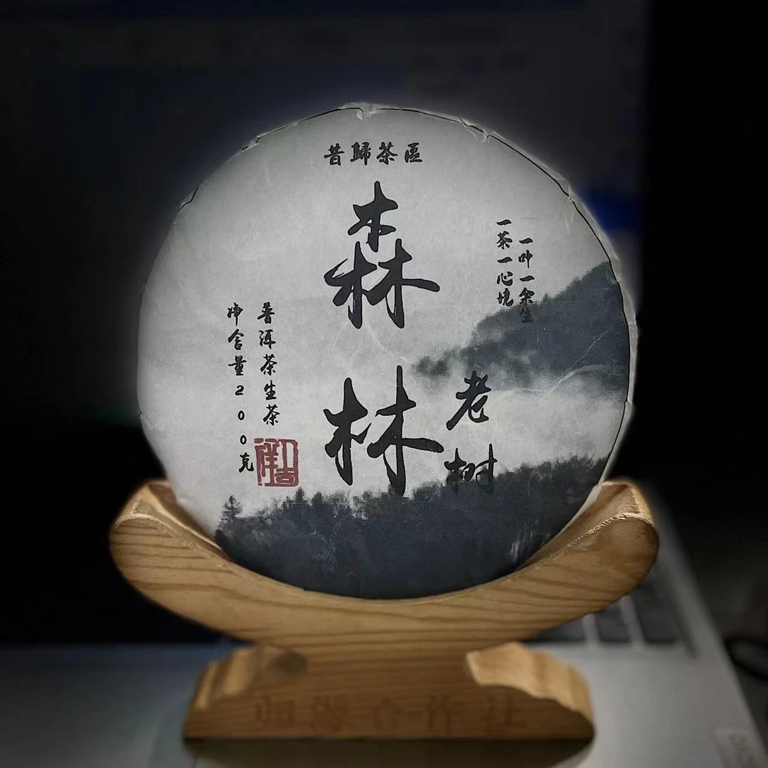 【村长2】485 魏学飞 2023年邦东【森林老树】200g饼茶#485-01-12.23#