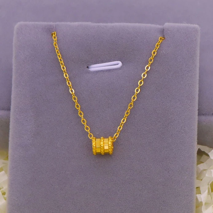 5G工艺足金999小蛮腰路路通套链