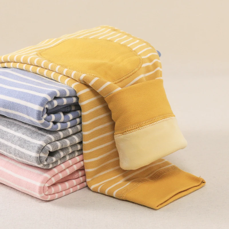 儿童保暖裤校服神裤男童加绒内穿女大童秋裤棉裤中大童 814 秋冬