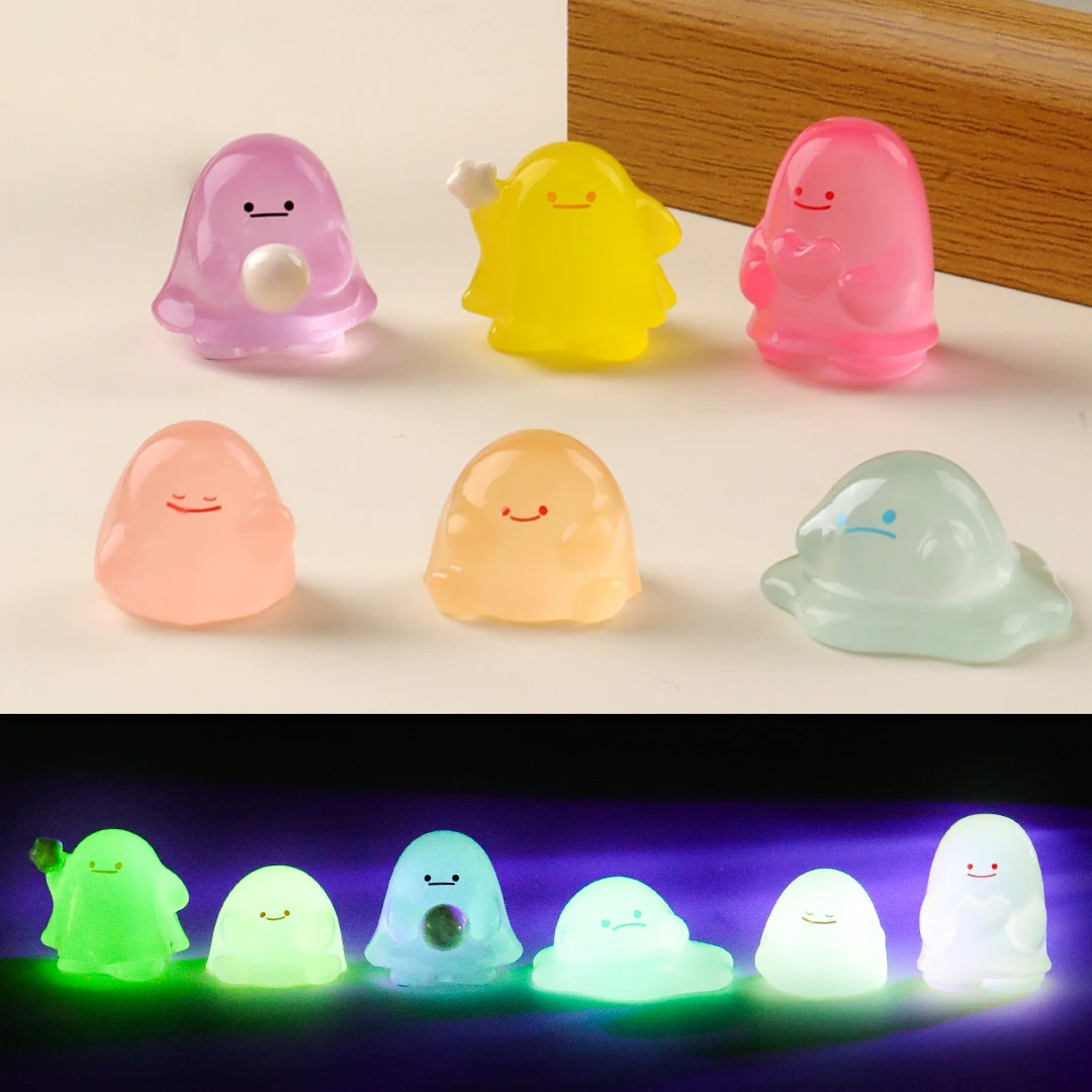 【对对碰】夜光可爱鬼 卡通小摆件