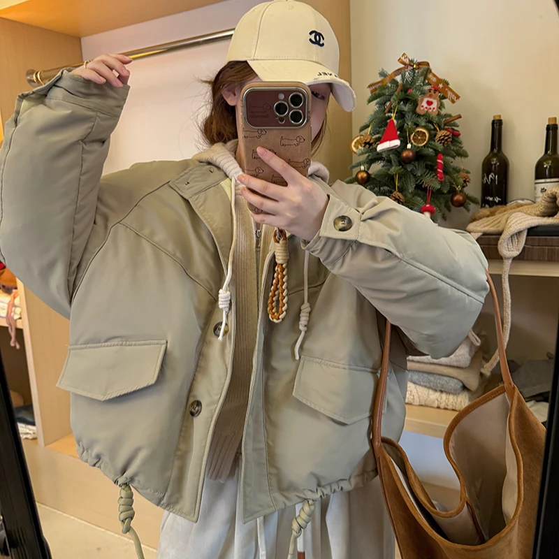 NGGAI 2024秋冬新款【雾淞见鹿】超经典夹克版型羽绒服 小个子要冲