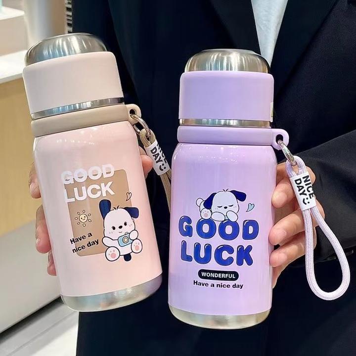 可爱新款保温杯女生杯子学生校园款小巧便携316不锈钢高颜值水杯
