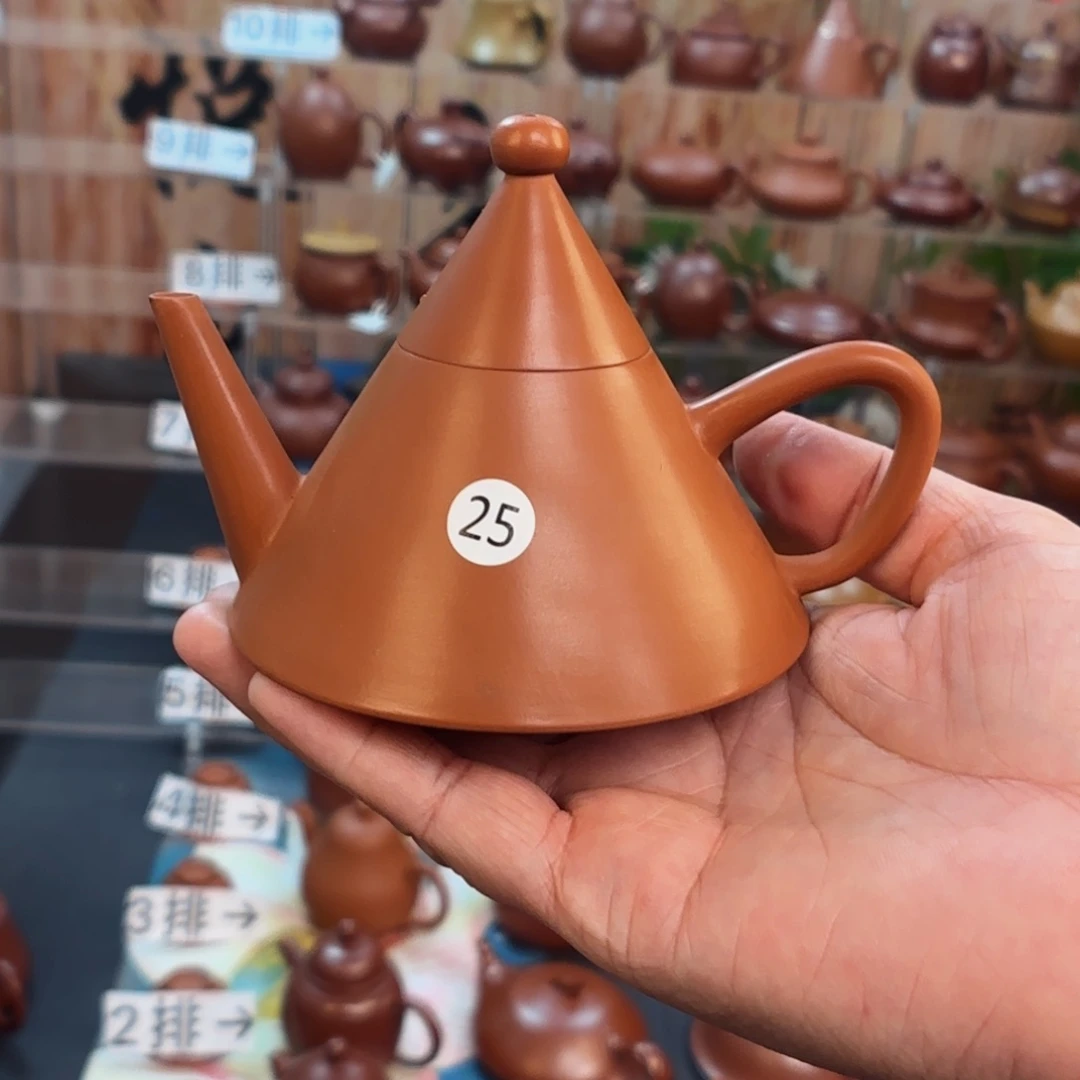 朱泥茶壶朱泥茶壶微瑕朱泥茶壶
