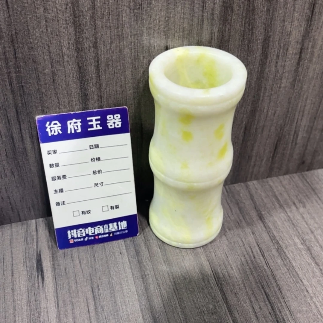 【闪购商品】蛇纹石玉方解石蛇纹石摆件未镶嵌暖*