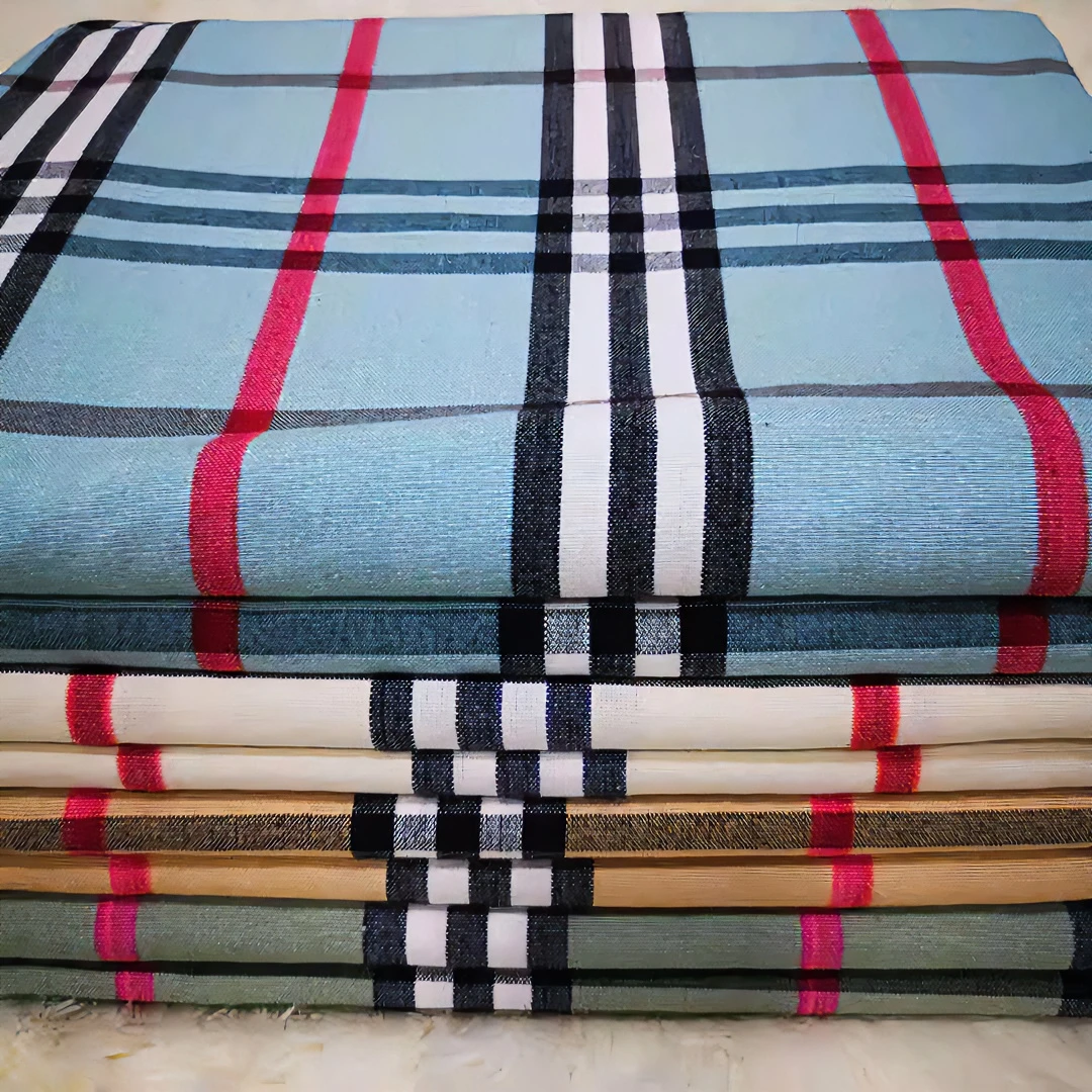 宠粉专属-轻奢系列-纯棉色织老粗布格子床单传统中国风加厚老式