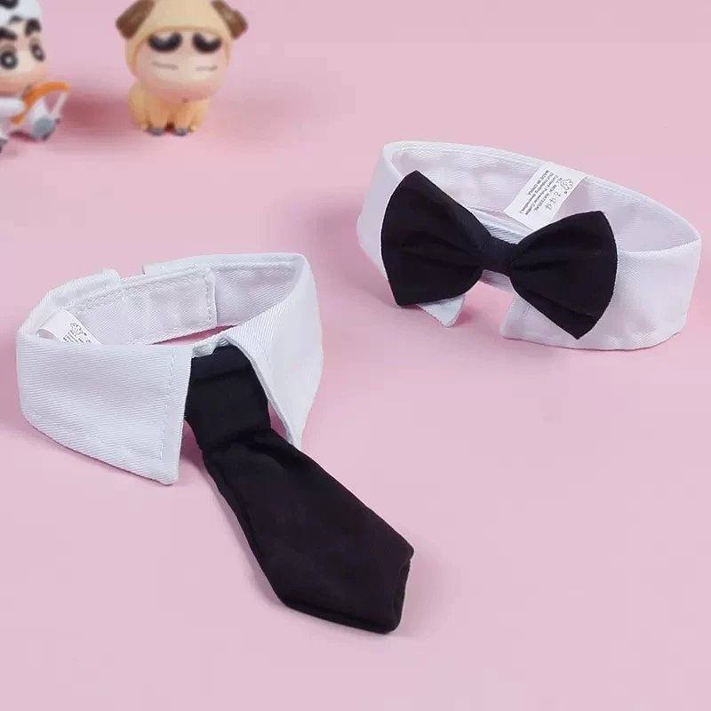 宠物猫咪领结围脖猫猫蝴蝶结项圈英伦风狗狗绅士领带小型犬狗装饰