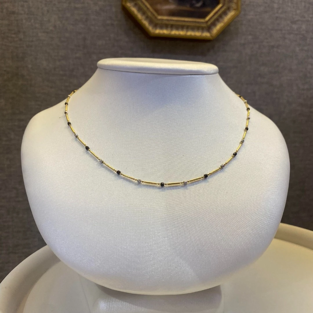 【金项链】意大利设计定制款 18k金项链延长链 百搭时尚