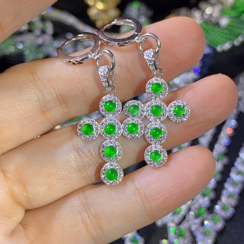 【闪购商品】翡翠挂件合金天然翡翠