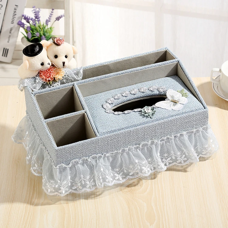 纸巾盒抽纸盒家用纸抽盒客厅遥控器多功能创意餐巾纸盒茶几收纳盒