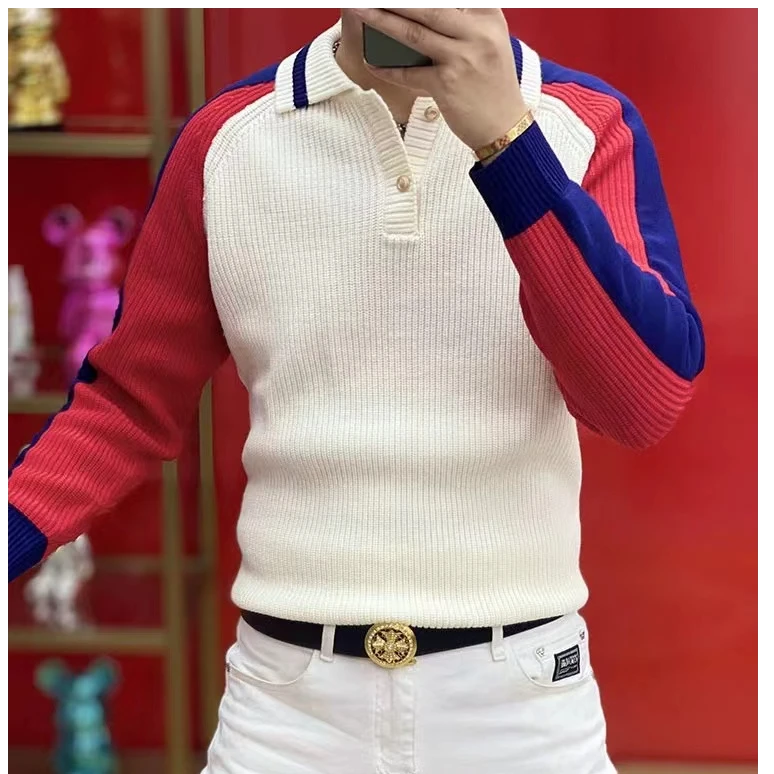 （XS）【2023123】百搭男款毛衣针织潮流男P15