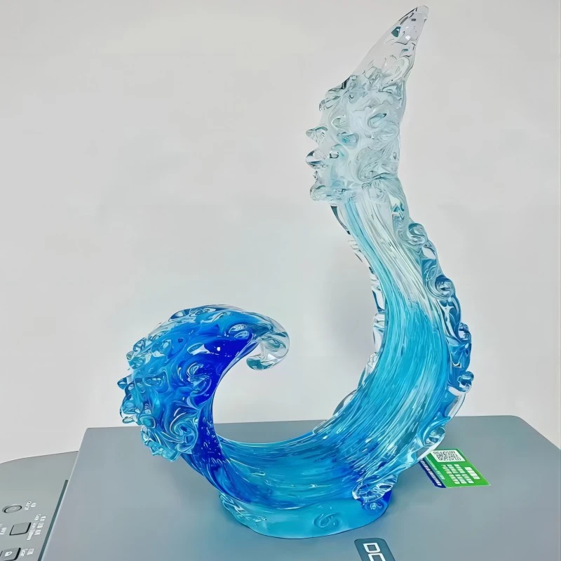 淄博新款非遗纯手工“风声水起”“一帆风顺”送礼家居摆件