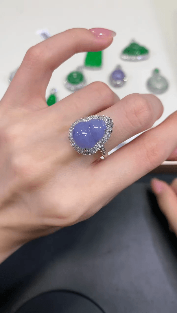 【闪购商品】翡翠颈饰18K金镶嵌团购46