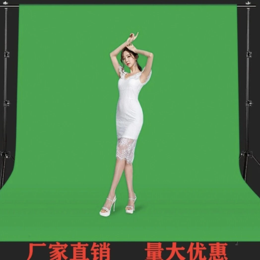 【超值讲师专属】绿幕直播间搭建背景布虚拟直播伴侣不含背景架