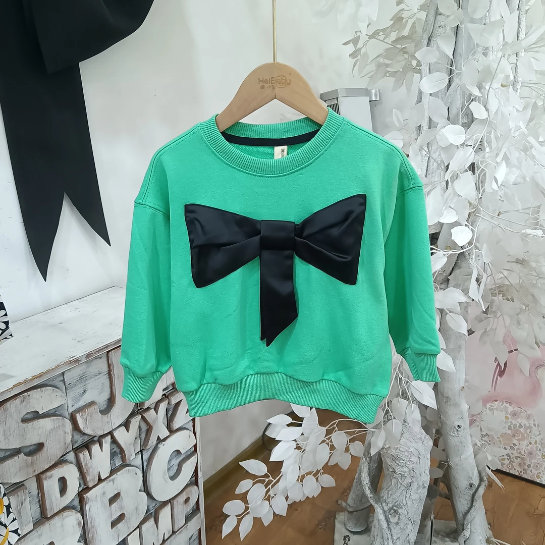 U319绿色卫衣童装/DK家