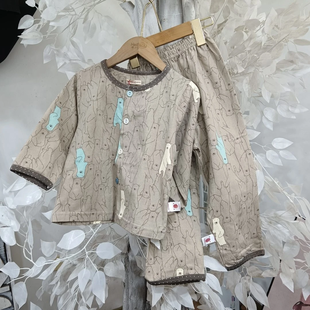 I382萌崽乐园棉家居睡衣/显丹木