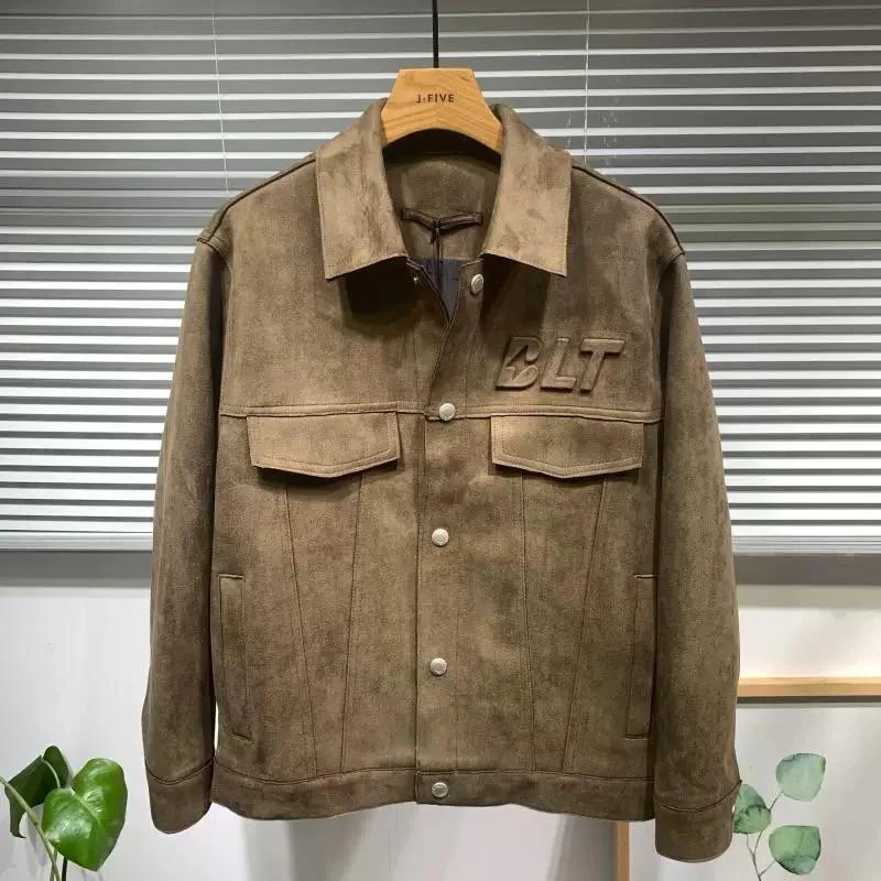 川页男装秋冬季新款男士休闲百搭时尚短款外套77816