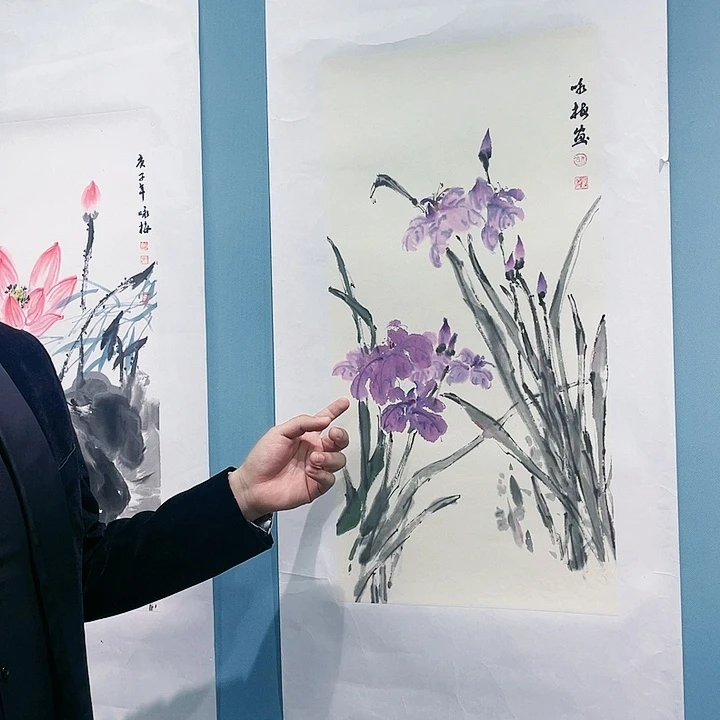 绘画胡咏梅国画真迹