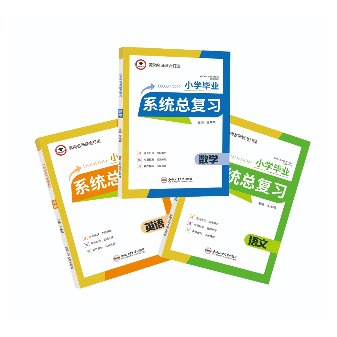 萌翔2024春小学毕业系统总复习·语文数学英语
