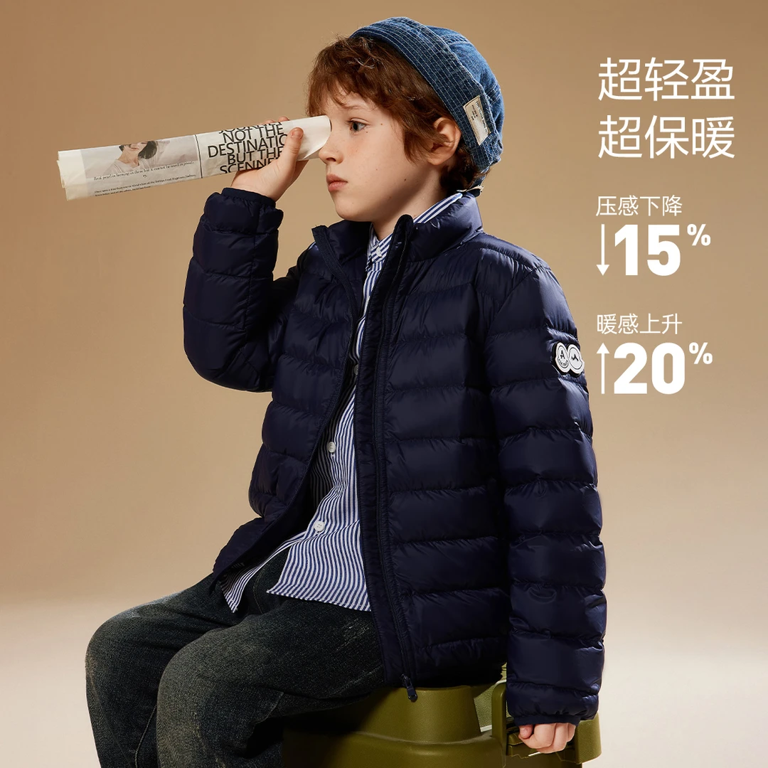 ASK男女童秋冬「轻薄锁温」羽绒服内胆JE3ZJP15575U SP