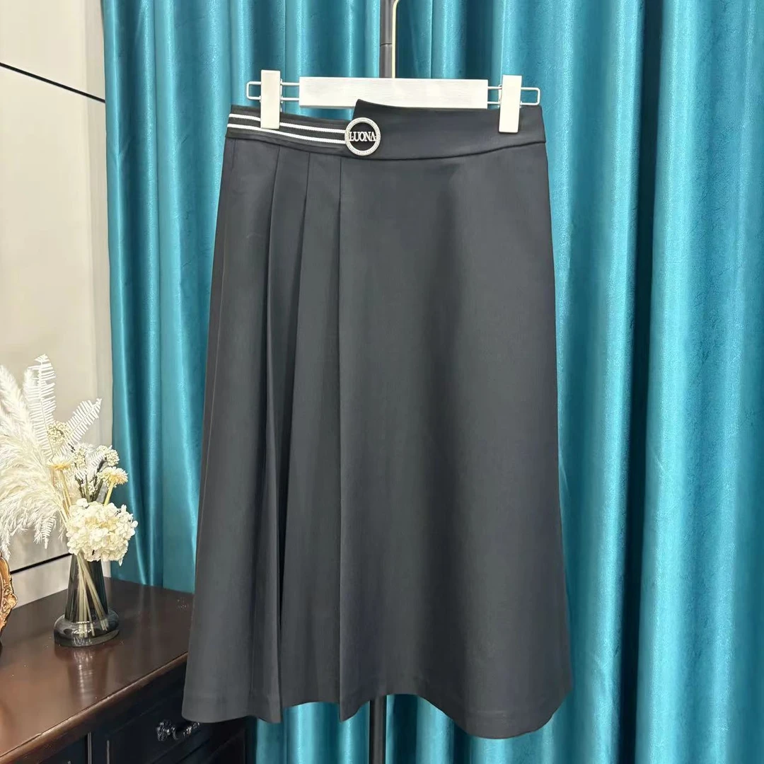 8701，【LN】时尚2023秋季新款气质轻奢不规则简约半身裙