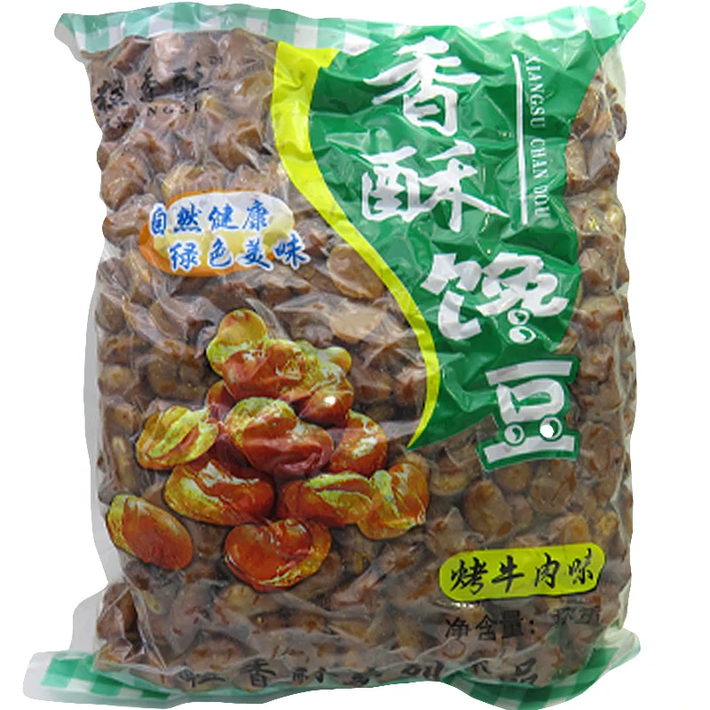 香酥蚕豆大包装馋豆胡豆零食散装炒货牛肉味兰花豆油炸蚕豆大袋