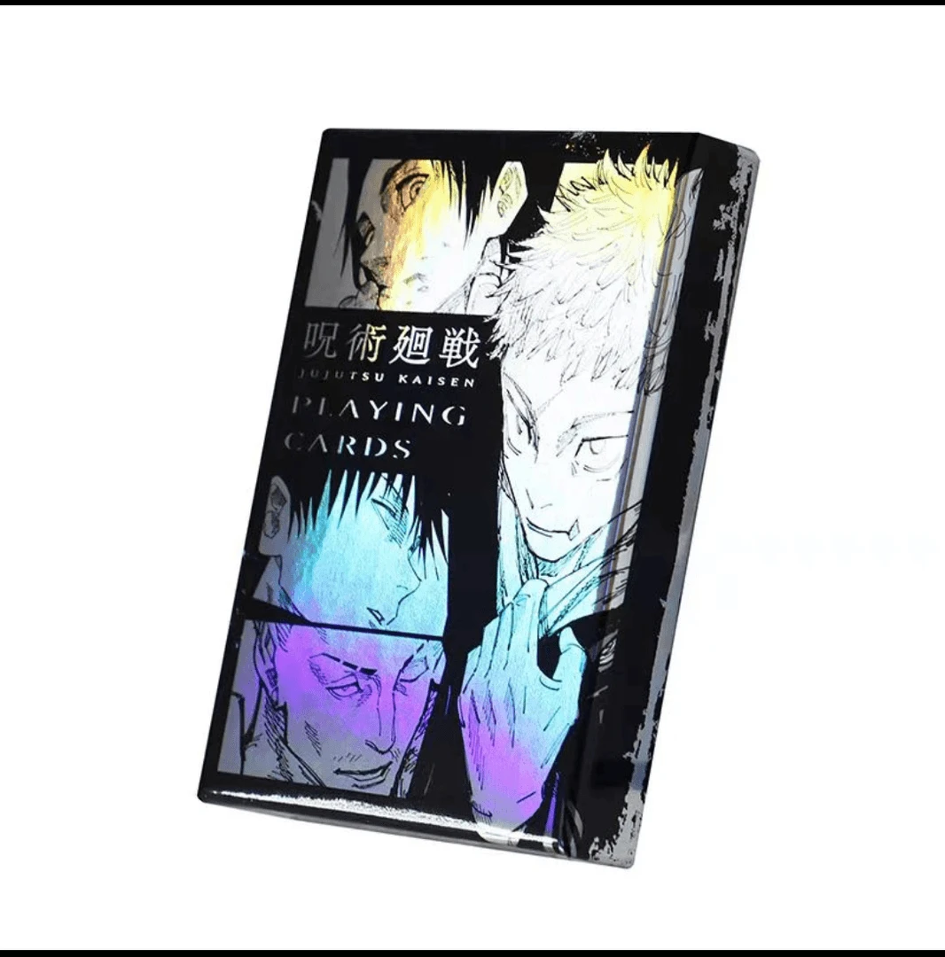 胖妞 咒术回战虹光扑克牌散包混池(盲盒代拆)