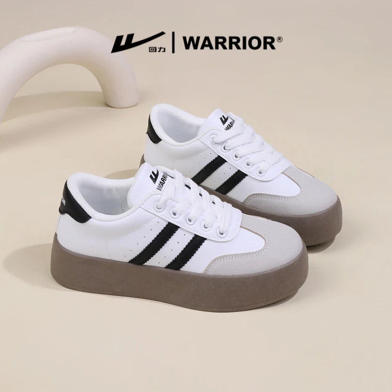 回力厚底德训鞋女鞋2025春秋新款爆款轻便时尚增高百搭运动鞋0168