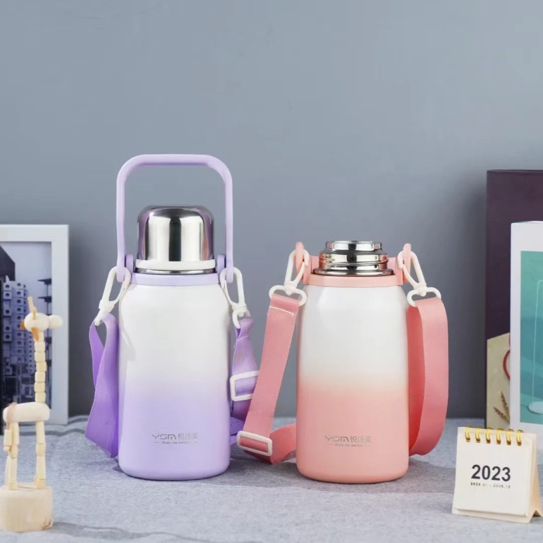 MDSL小胖墩金刚杯316不锈钢内胆保温杯便携式直饮杯