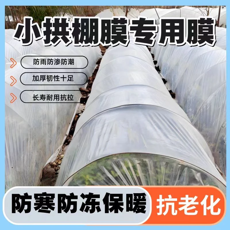 小拱棚大棚二膜透明塑料薄膜塑料布地膜农用育苗防寒保温种菜防尘