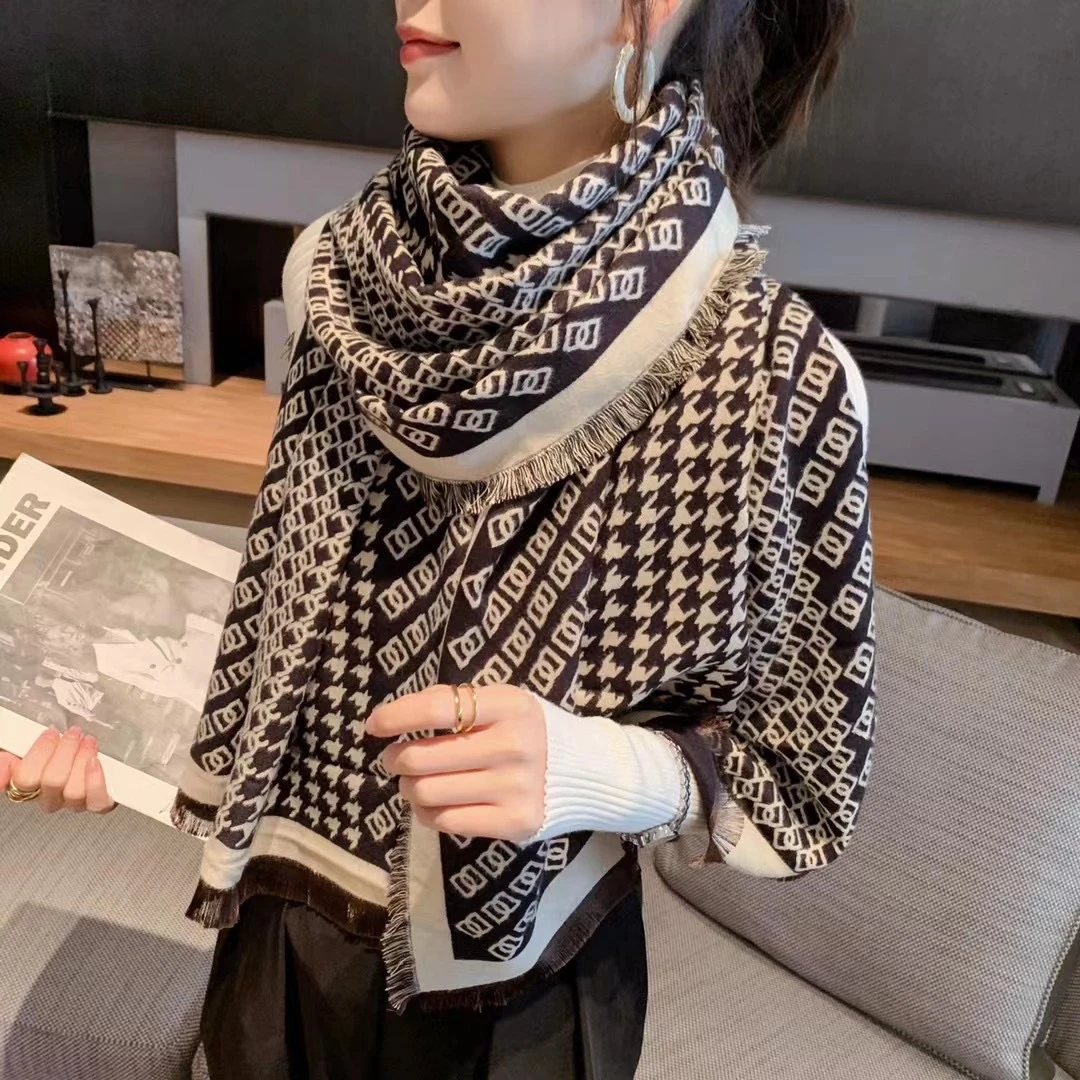(两情相悦)小众设计师高定款围巾！送礼收^_^手选 百搭围脖女外搭
