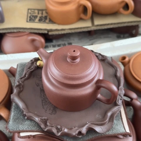 紫砂茶壶漫**人底槽清160c c