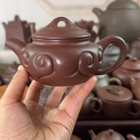 紫砂茶壶底槽清250c c