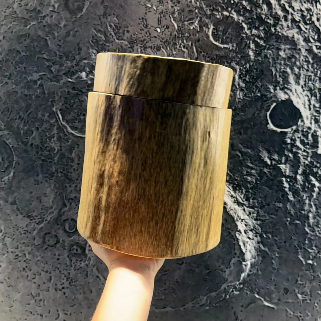 非金属玻璃吊坠 D1223 黄色玻璃长桶吊坠