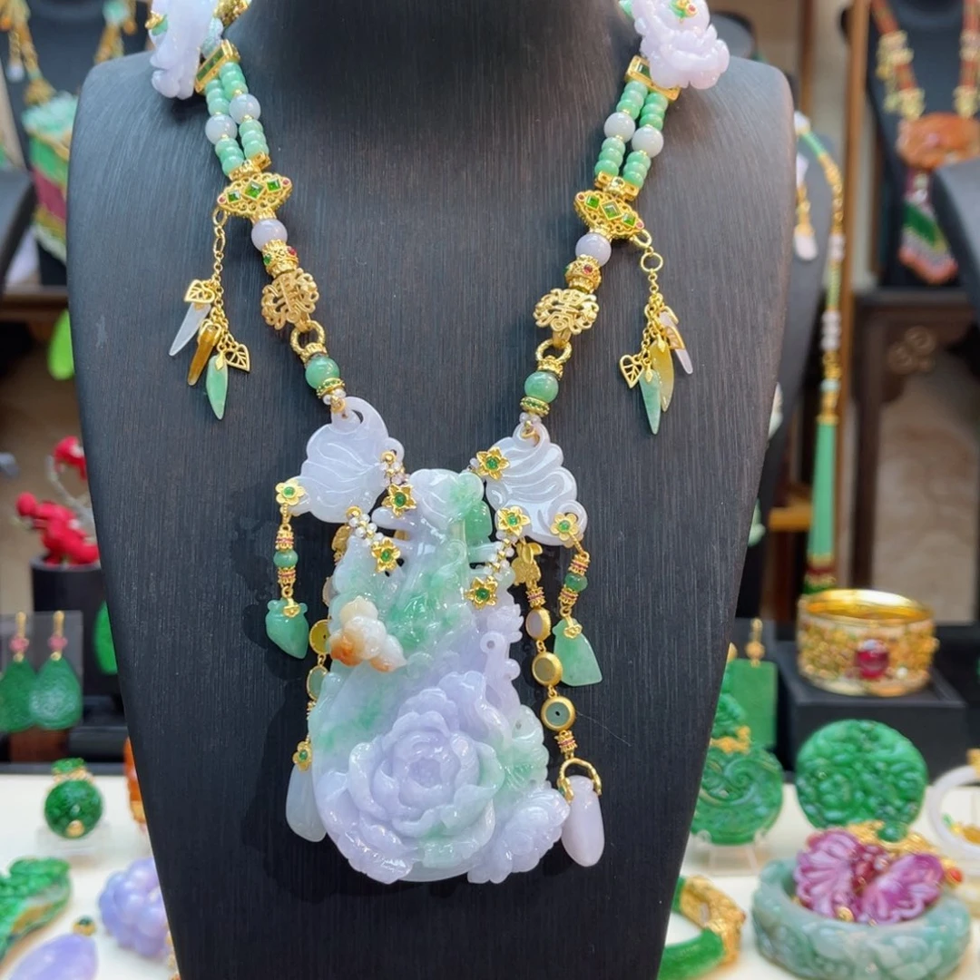 翡翠颈饰合金48小时鉴赏期