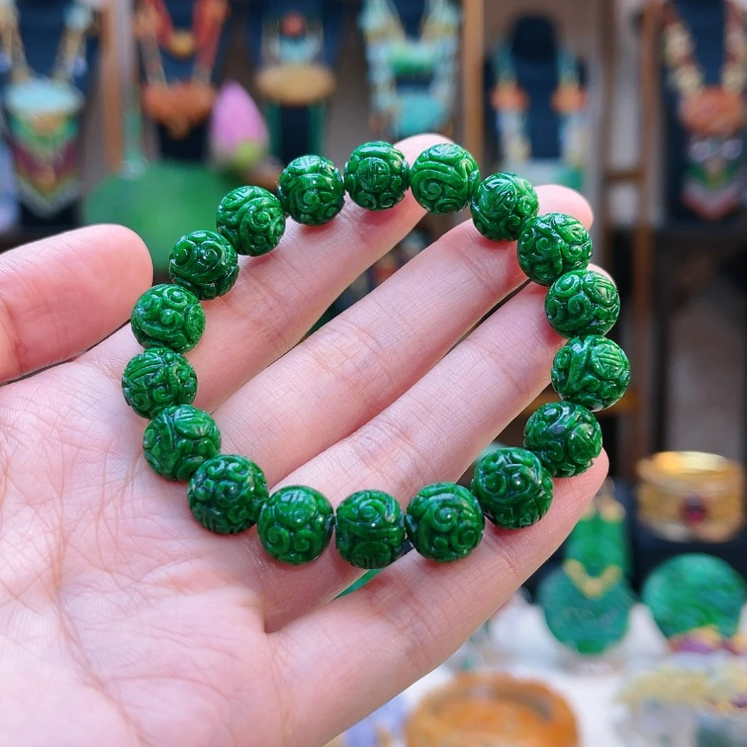 翡翠手链未镶嵌48小时鉴赏期