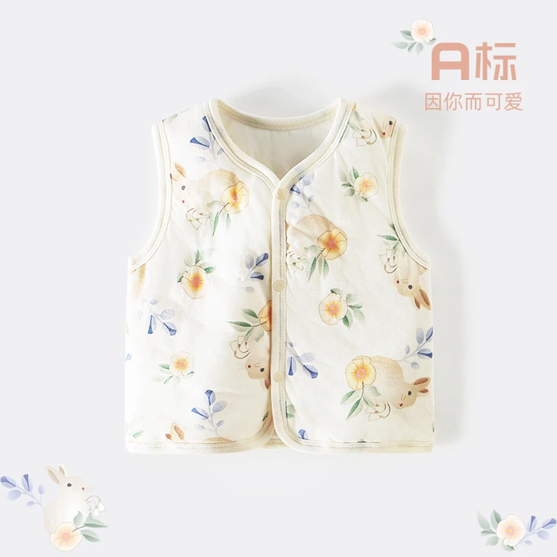 婴幼儿快乐宝贝40薄棉系列马甲2