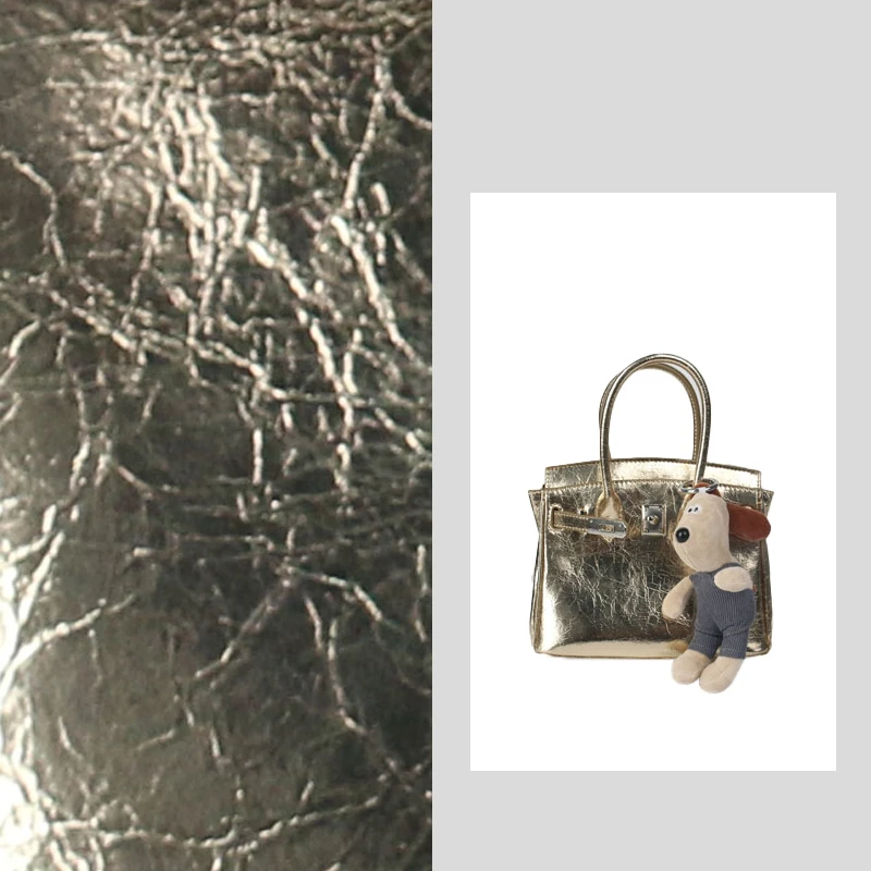 YCHZY· 原创设计   真皮高定单肩斜挎包  ZX527金色