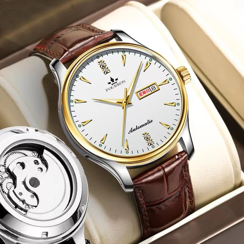 每人限购一个全自动机械表天王夜光瑞士防水透底镂空热卖手表男表