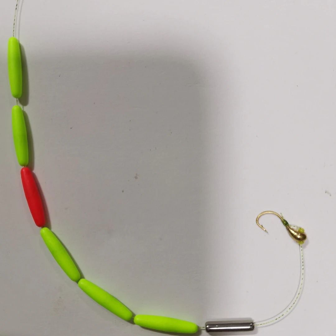 【三卷】小金坨45度手工朝天钩七星漂线组阿酷B00醒目漂配重坠