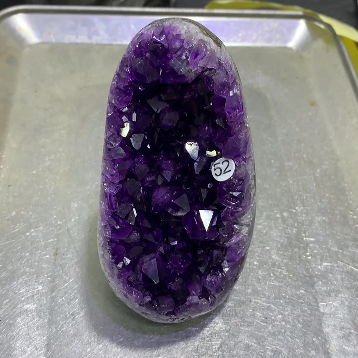 紫晶摆件未镶嵌无t