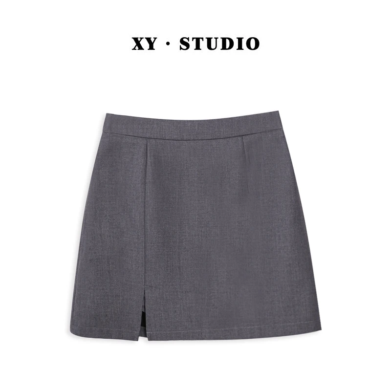 【CHEN】气质高腰时尚夏季百搭显瘦半身裙 YY-0026