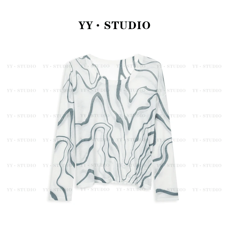 【YANYAN】夏季长袖防晒针织T恤YY-6527