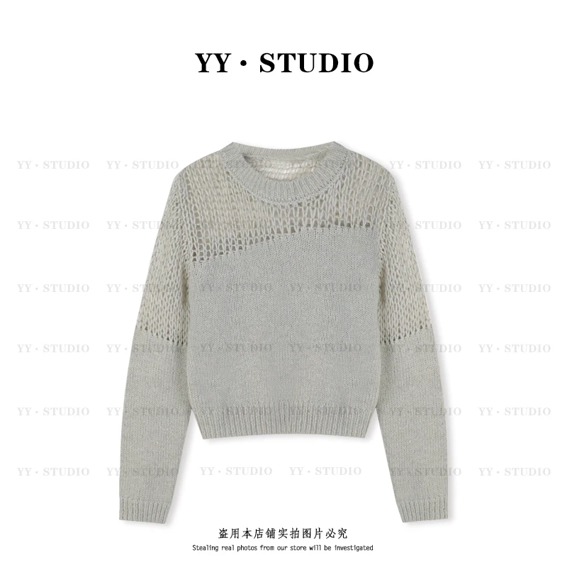 【YANYAN】秋冬上镂空针织打底衫YY-6216