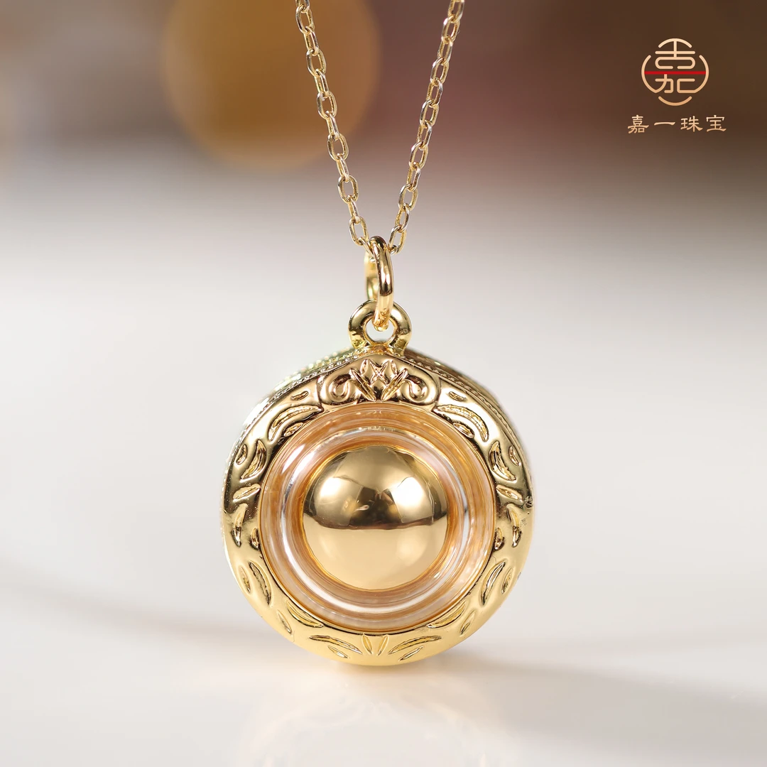 非金属玻璃吊坠 【嘉一珠宝】吸金星项链吊坠挂坠（含链）SX1115