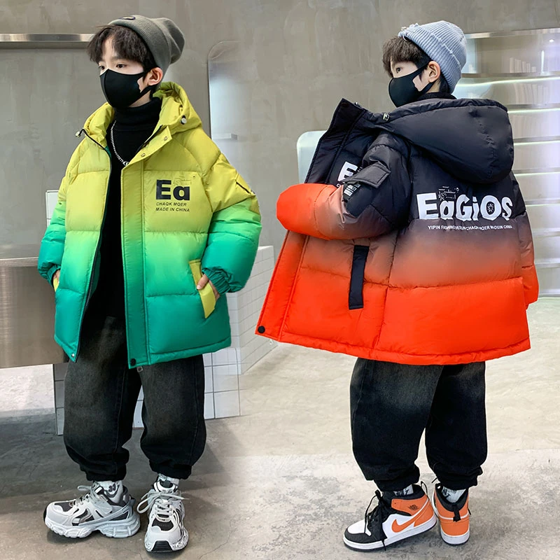 【耀选专属】男童冬装棉衣2024新款洋气儿童加厚棉服中大童冬季男孩