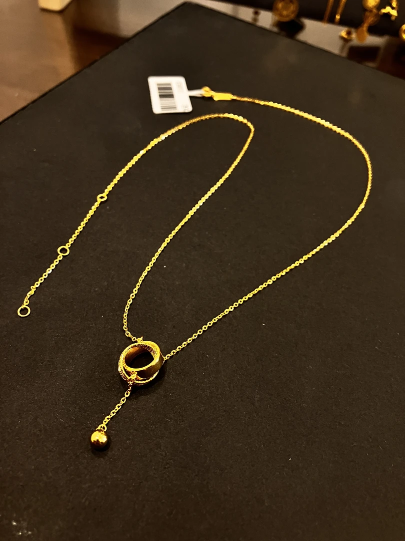 放心黄金店 足金999项链5.02克 【货号60】(2号货）