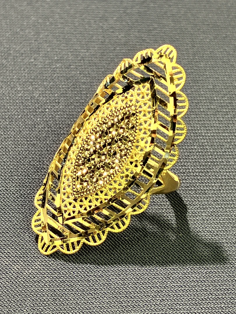 （1号货）放心黄金店 足金999戒指5.17克（货号55）