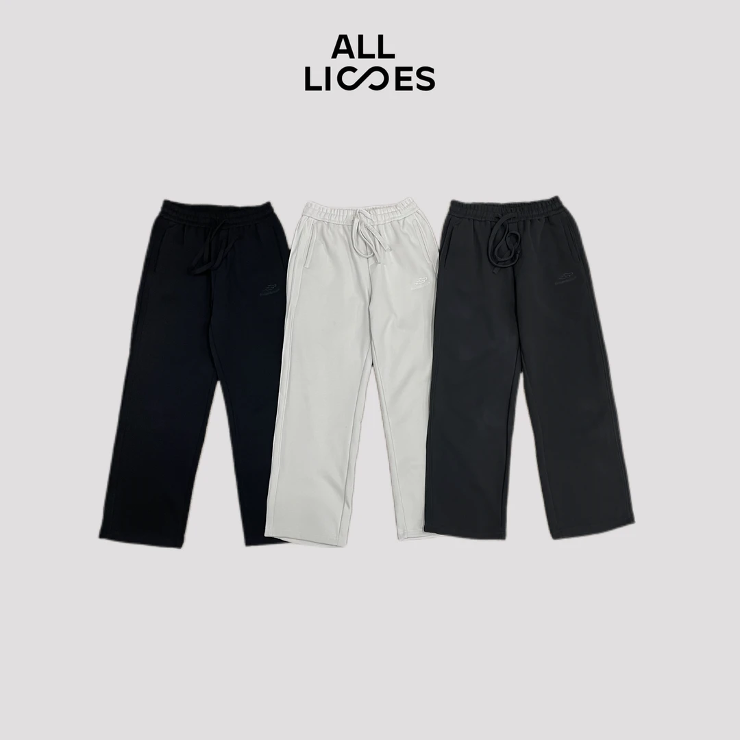 T经典刺绣标重磅冬季加绒款拼接款重工订染卫裤 988