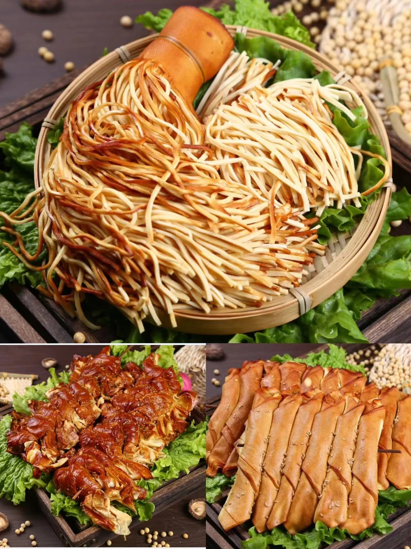 东北特产手工熏制五香豆卷豆丝豆皮凉拌开袋即食包邮