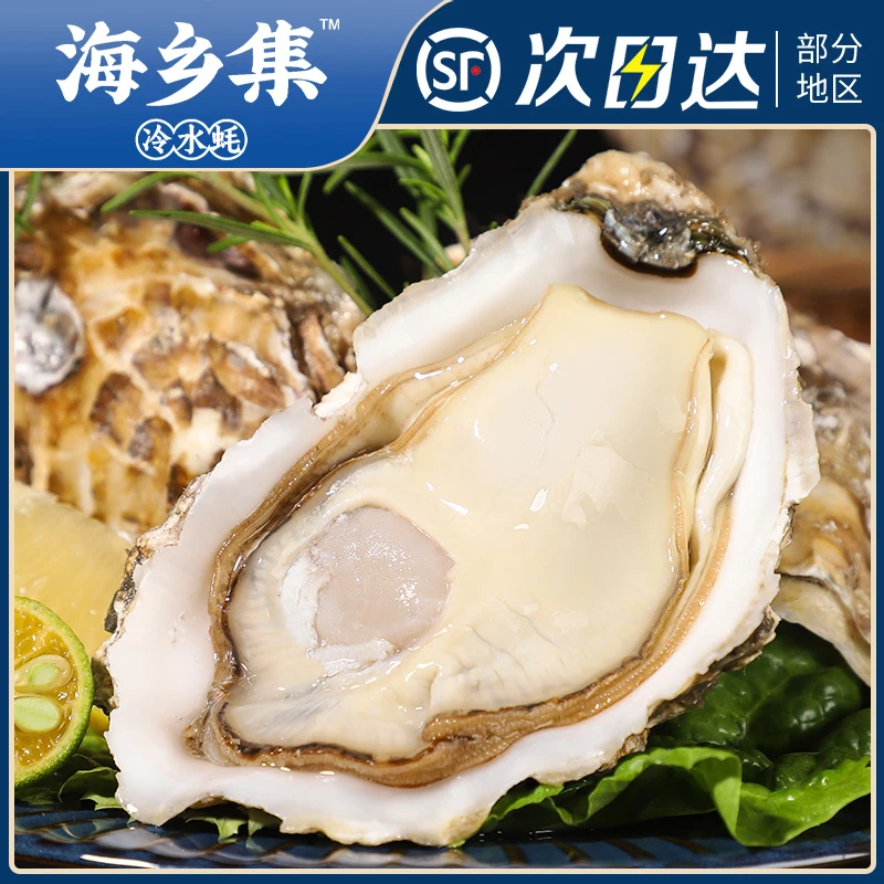 【海乡集】大连冷水生蚝 4.5斤【净重】（单只3两-4两）